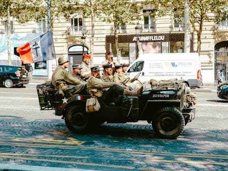 Jeep Willys MB in WWII