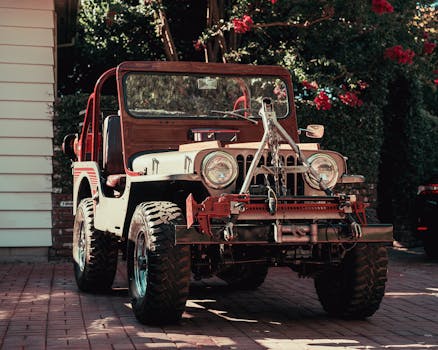 Jeep maintenance logbook