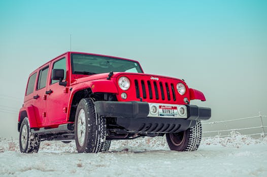 Jeep Gladiator on an off-road adventure