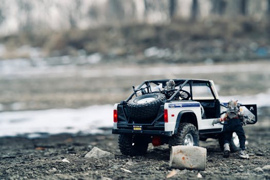 Jeep chase scene