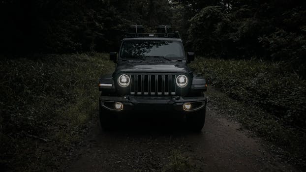 jeep off-roading in Australia