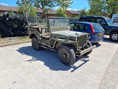 Willys MB Jeep in WWII