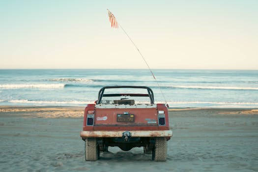 Vintage Jeep from WWII