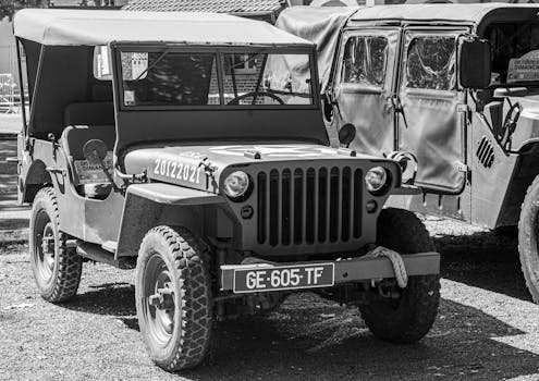 Jeep in action during World War II