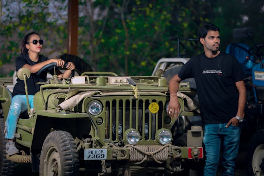 classic military Jeep